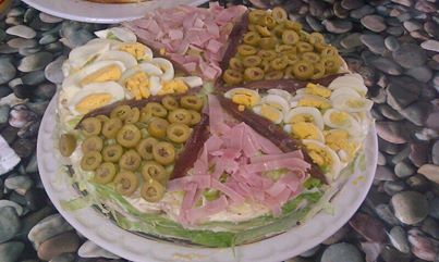 Montse - tarta vegetal