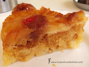 Tarta de piña