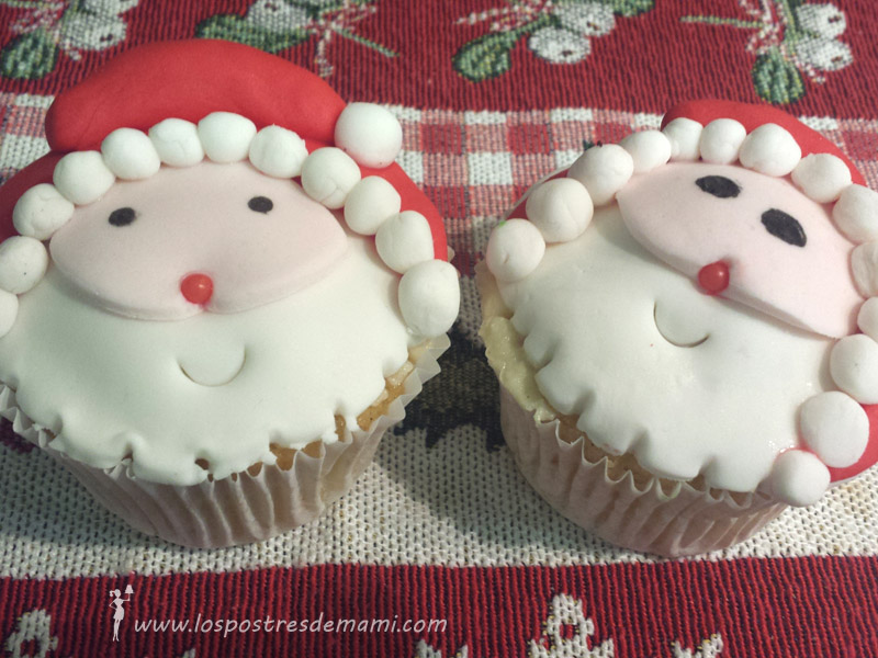 Como hacer cupcakes navidenos