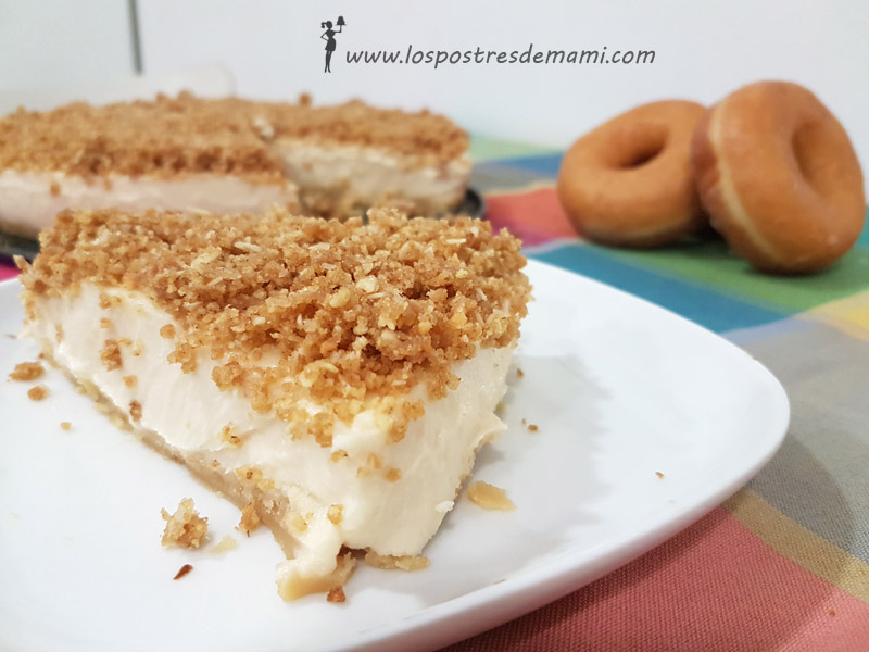 tarta de donuts casera
