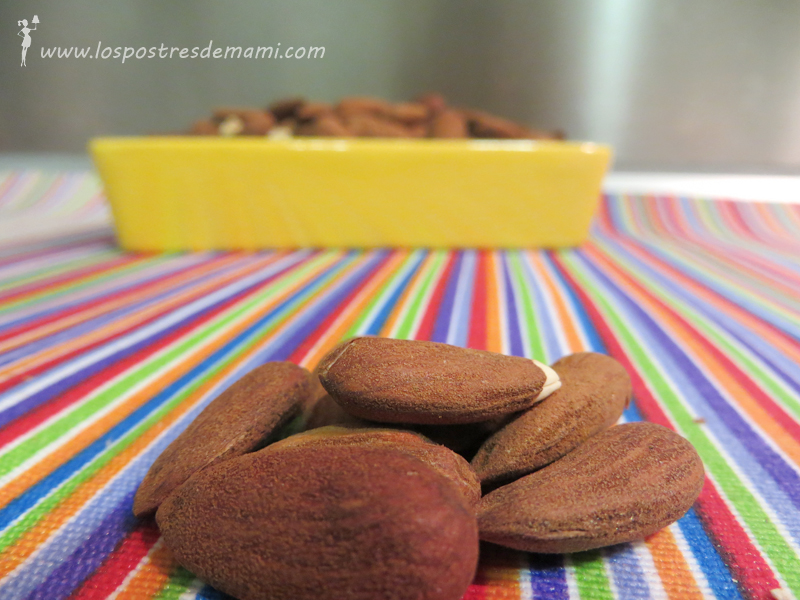 Almendras tostadas al horno