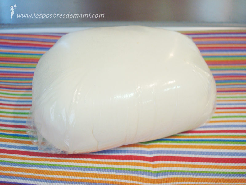 Fondant con nubes o Marshmallows
