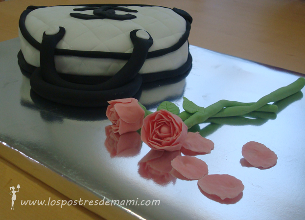 Tarta Fondant de bolso Chanel