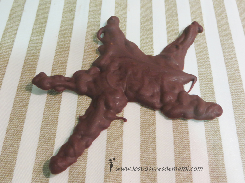 Adornos de chocolate