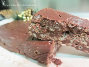 Turron de chocolate