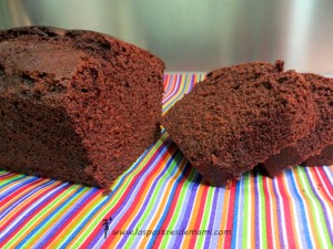 Plum Cake de chocolate