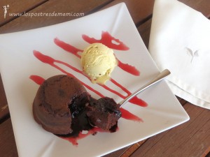 Coulant de chocolate