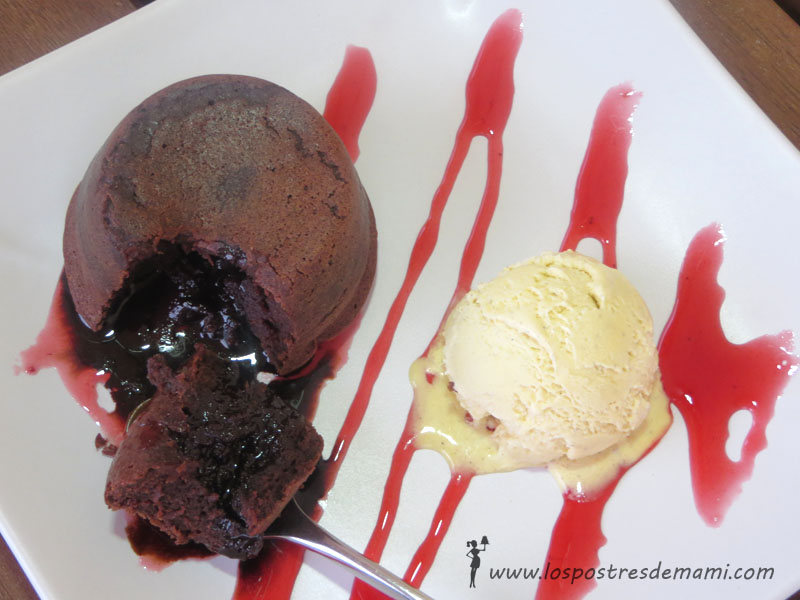 coulant de chocolate