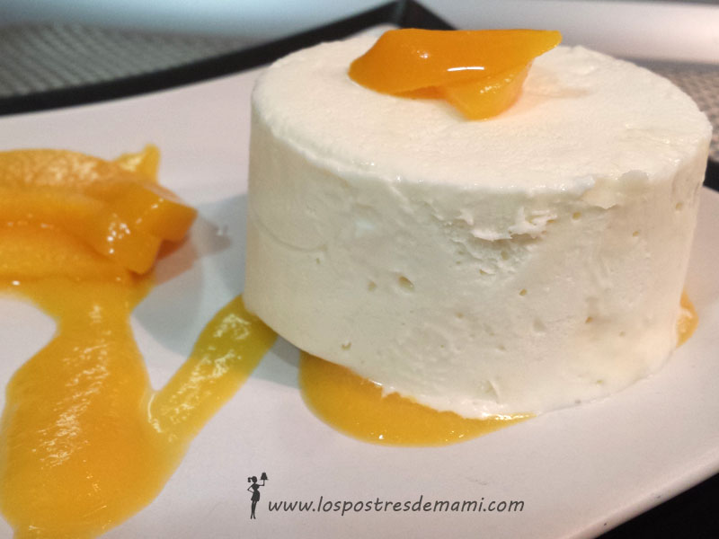 Parfait de chocolate blanco