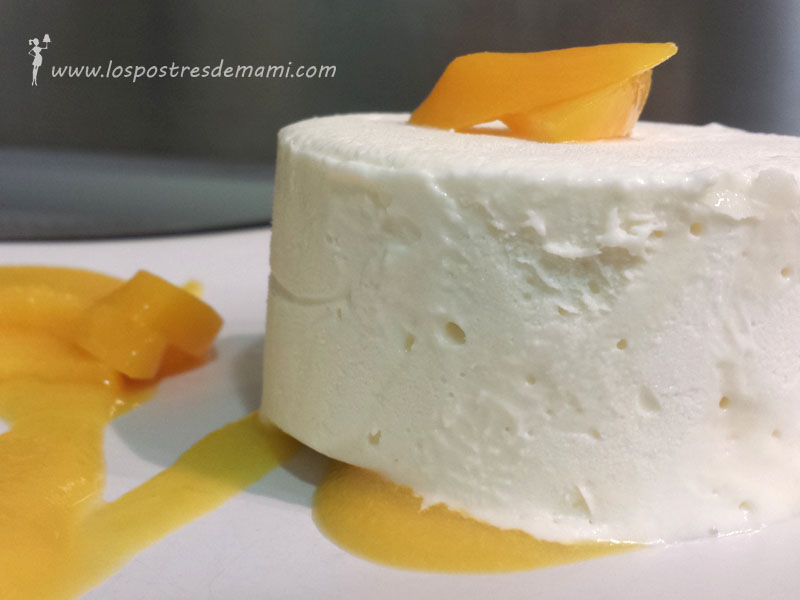 Parfait de chocolate blanco